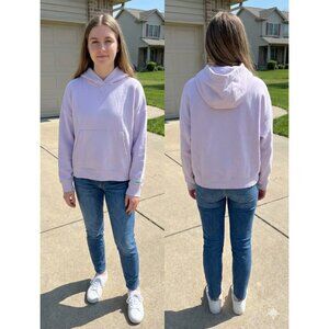 Calvin Klein Performance Lavender Hoodie Sweatshirt Women's Large L